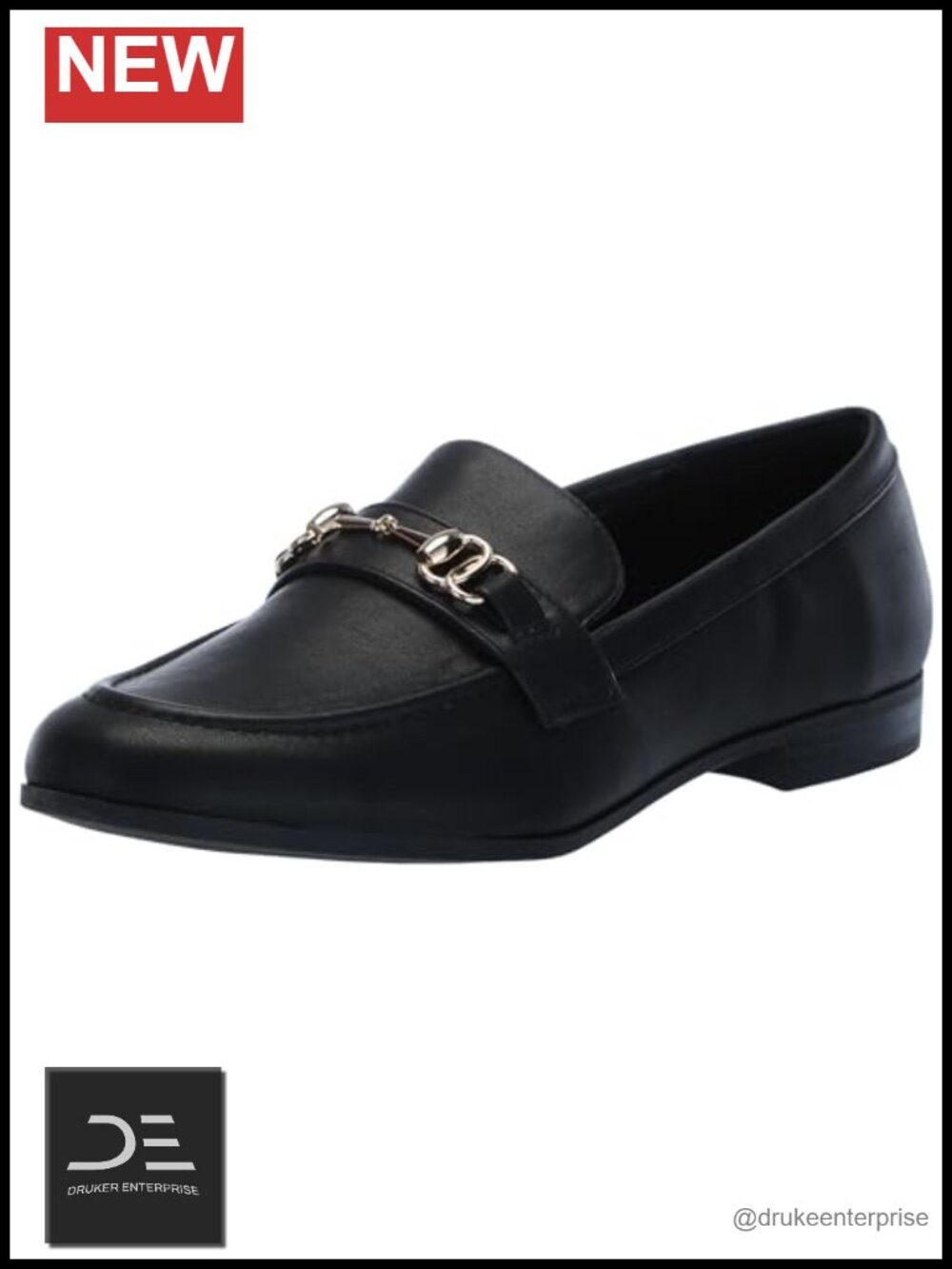 Faux Leather Slip-On Loafer Cushioned